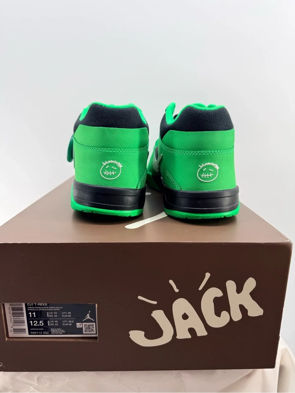 Jordan CJ1 T-Rexx Travis Scott size 11M